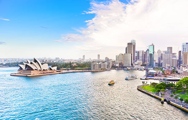 istock View of the Sydney Harbour in a sunny day 532574556
