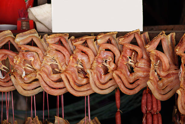 istock Unusual Cured fish in market 532574639