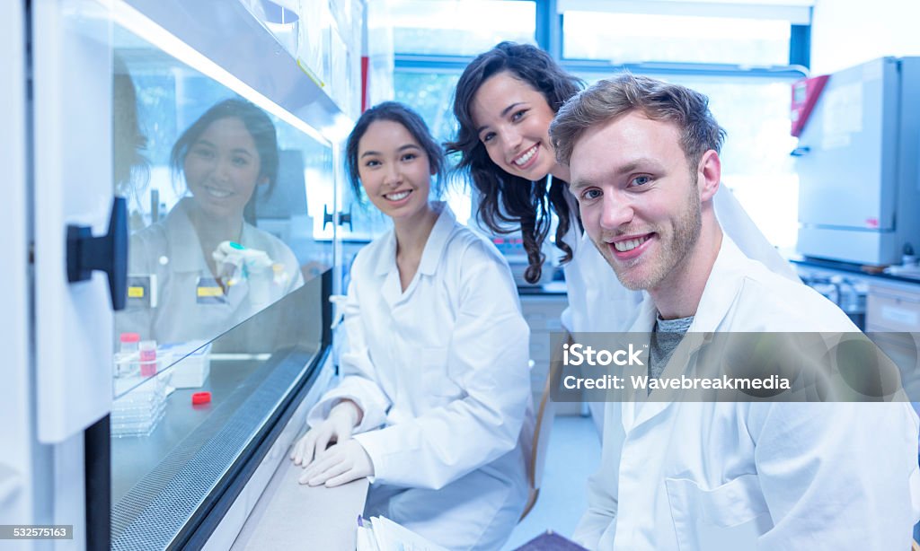 Science Studentpic Science Students Using Pipette In The Lab Stock Photo - Download Image ...