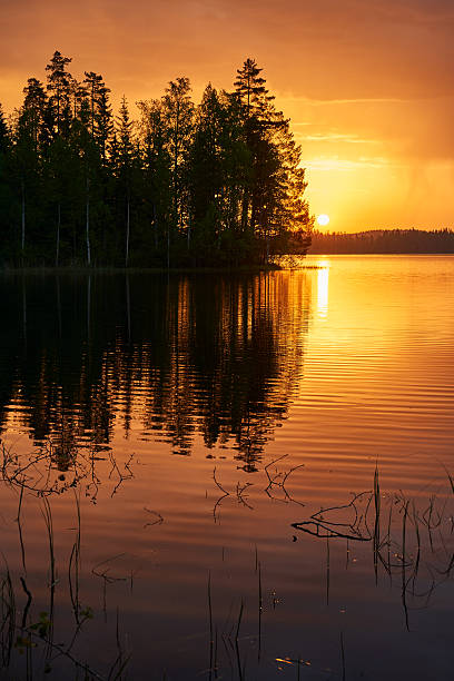 istock Beautiful Finnish landscape 532575606