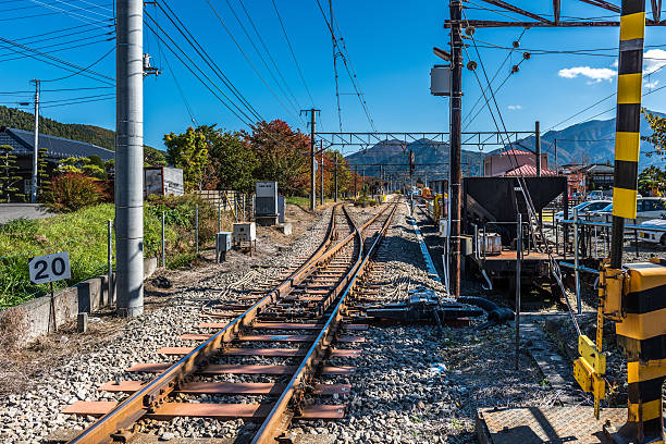 istock Japanese Village with Fuji Mountain in Background 532575997