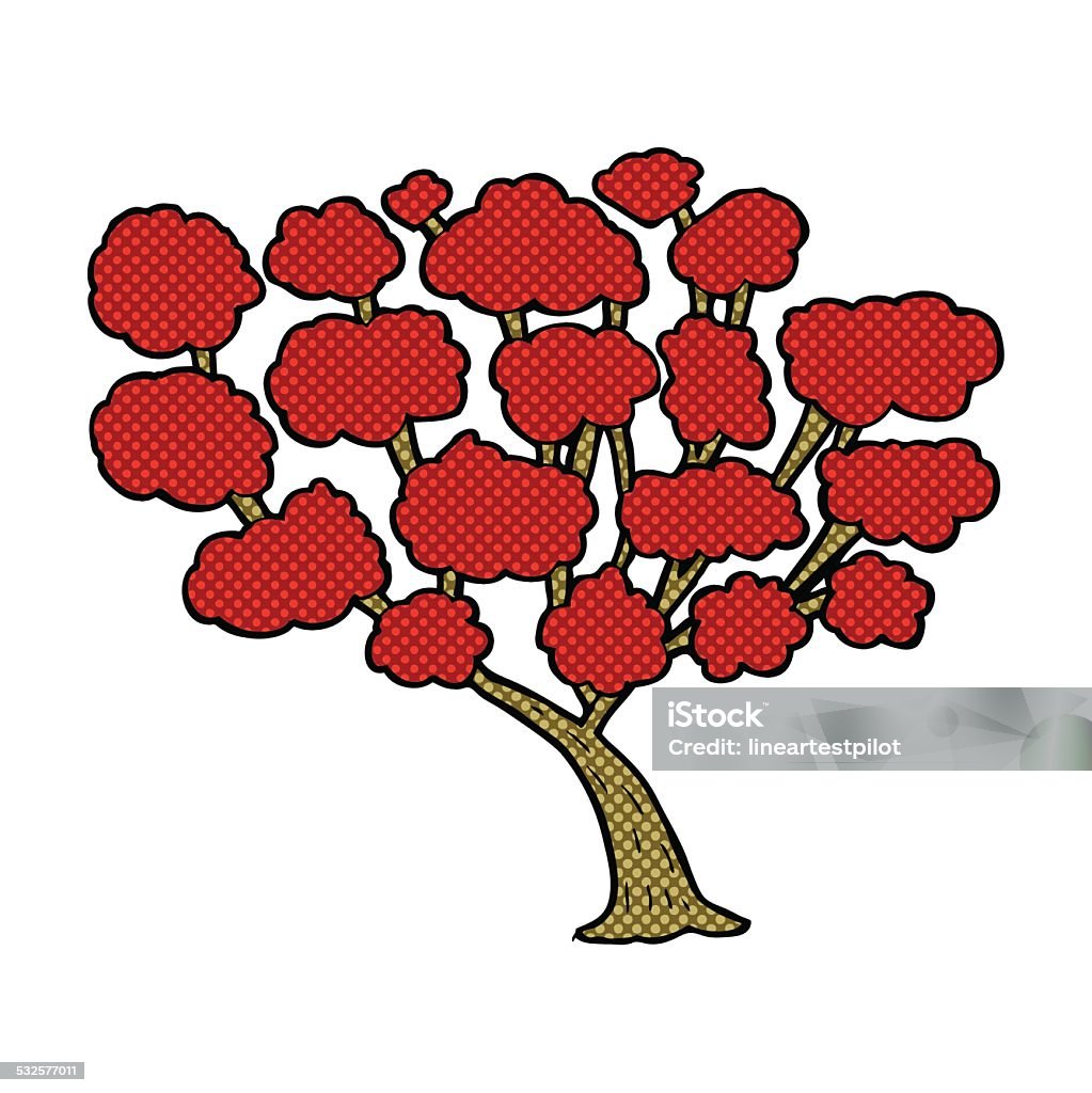 Square Root Comic Tree Comic Cartoon Tree Stock Illustration - Download Image Now - Bizarre ...