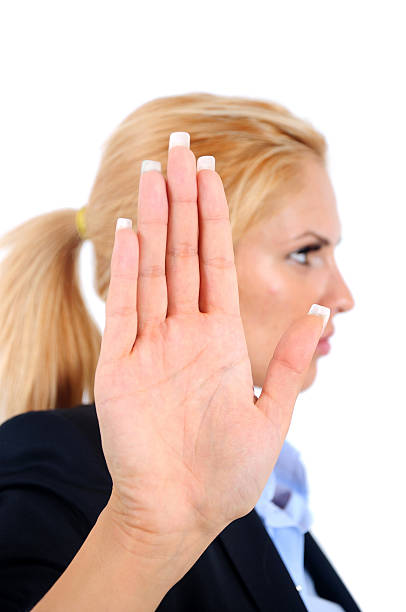 istock Isolated business woman 532577625