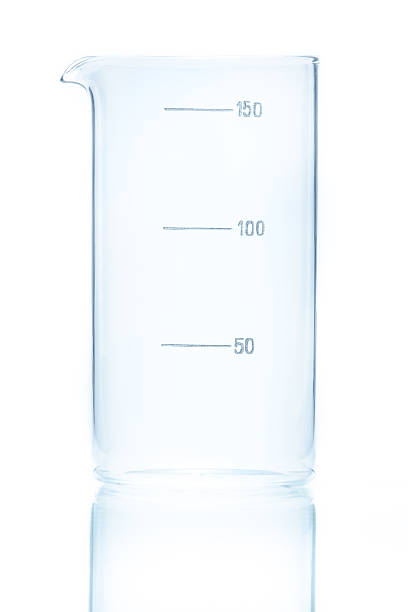 istock Temperature resistant cylindrical beaker for measurements 150ml 532577631