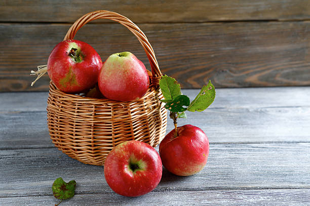 istock Ripe apples in the basket 532577945
