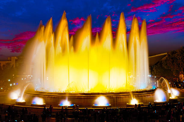 istock The famous Montjuic Fountain. 532578793