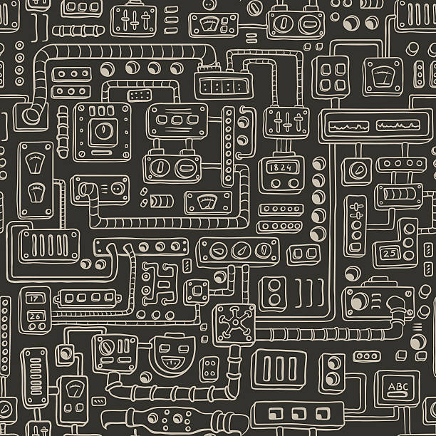 Relay Pattern Design 170+ Electrical Relay Illustrations, Royalty-Free Vector Graphics ...