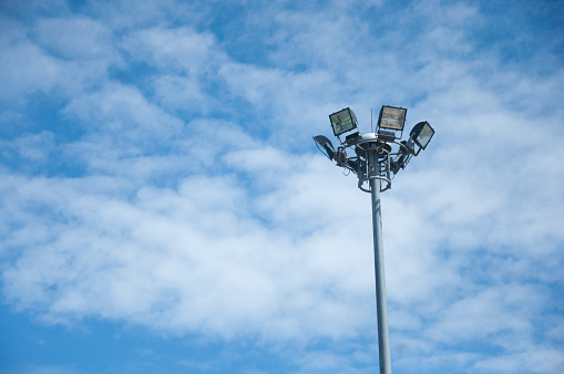 A street light, light pole, lamppost, street lamp, light standard, or lamp standard is a raised source oflight on the edge of a road or walkway. Modern lamps may also have light-sensitive photocells that activate automatically when light is or is not needed: dusk, dawn, or the onset of dark weather. This function in older lighting systems could have been performed with the aid of a solar dial. Many street light systems are being connected underground instead of wiring from one utility post to another.