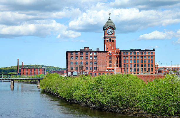 istock The the world's largest mill clock in Lawrence, Massachusetts 532580014