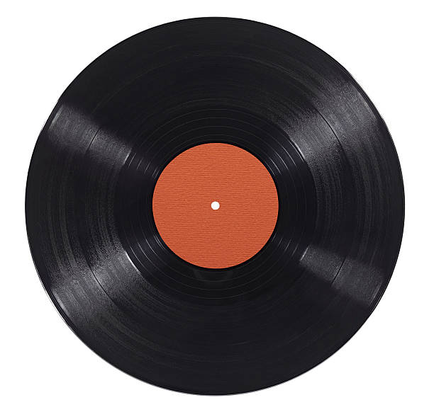 vynil vinyl record play music vintage collection of  variousvynil on white background. each one is shot separately grooved stock pictures, royalty-free photos & images