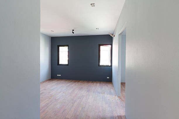 istock Interior of a new room under construction 532580961