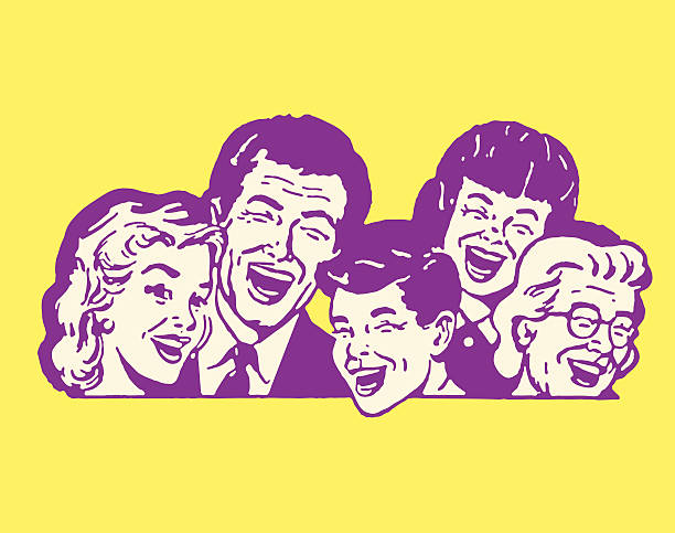 Five People Laughing http://csaimages.com/images/istockprofile/csa_vector_dsp.jpg laughing stock illustrations