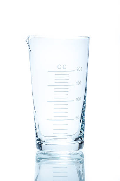 istock Temperature resistant conical beaker for measurements 200ml 532590283