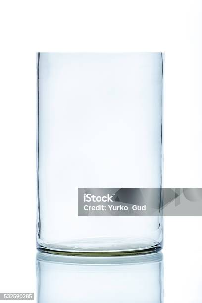 Cylindrical Laboratory Beaker Stock Photo - Download Image Now - Cylinder, Glass - Material, Drinking Glass