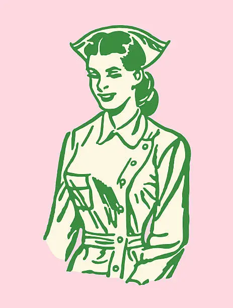 Vector illustration of Nurse