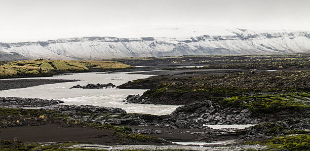 Landscape in Iceland stock photo