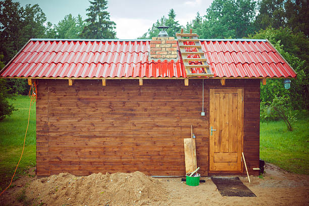istock Little wooden house 532605417