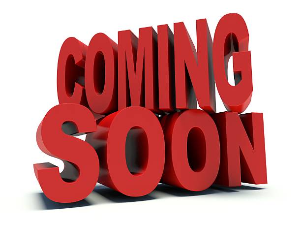 istock Advertising words Coming Soon in red. 3d render illustration. 532606435