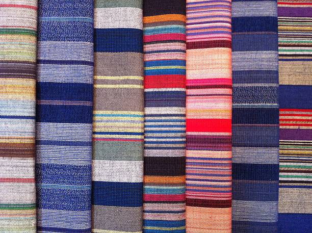 istock plaid Cotton fabric of colorful background and abstract texture 532608769