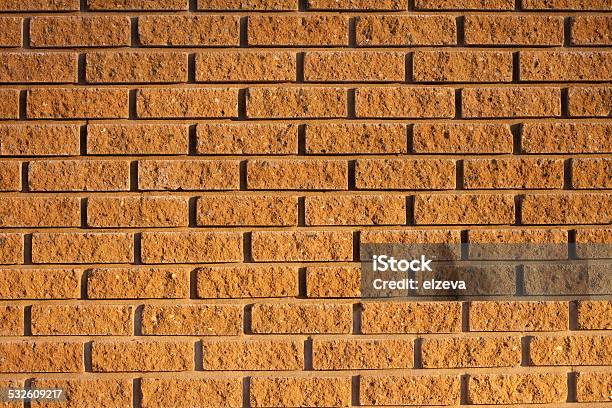 Brown Brick Wall Stock Photo - Download Image Now - 2015, Backgrounds, Brick