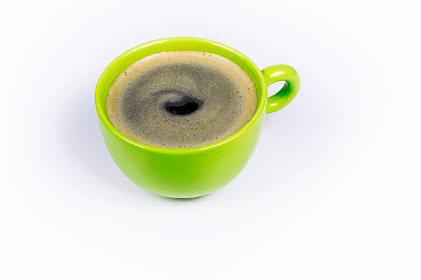 istock Green cup of coffee, organic coffee 532611955