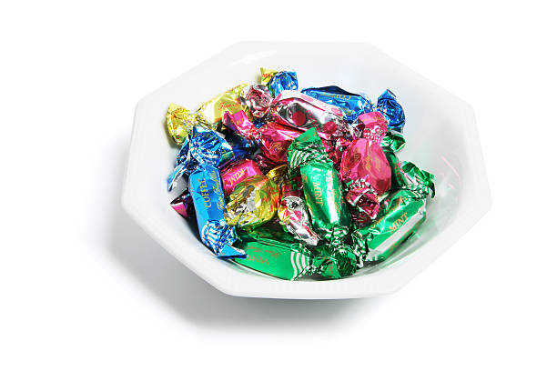 istock Bowl of Chocolate Lollies 532622891