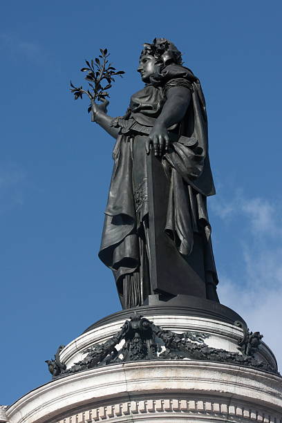 istock Statue of republic in Paris 532630165