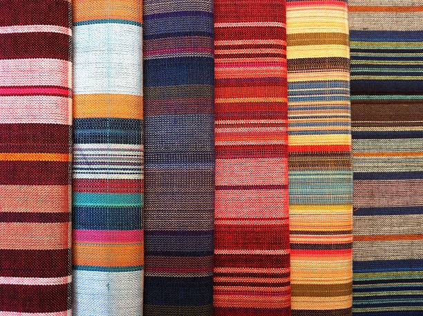 istock plaid Cotton fabric of colorful background and abstract texture 532645457