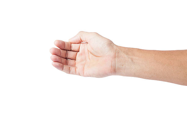 istock male hand isolated on white background 532646925