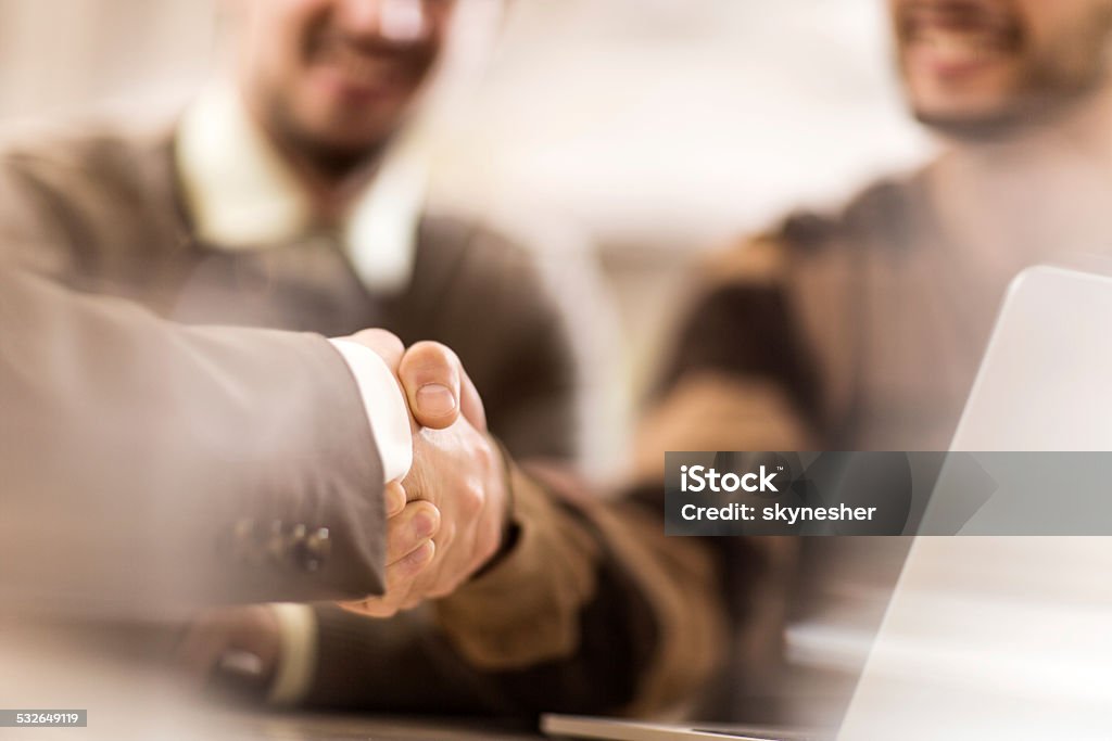 Handshake. Businessmen shaking hands.  2015 Stock Photo