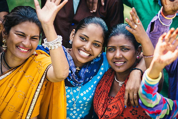Indian Friends Celabrating Holi in India