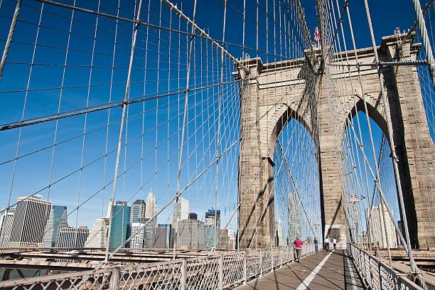 istock USA - New York - New York, Brooklyn Bridge 532666761