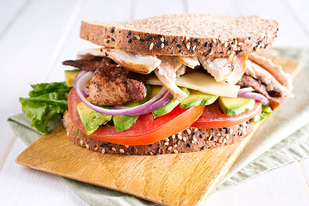 istock Healthy Chicken Sandwich 532669527