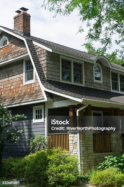 Middle Class American House Stock Photo - Download Image Now - 2015, American Culture, Color Image