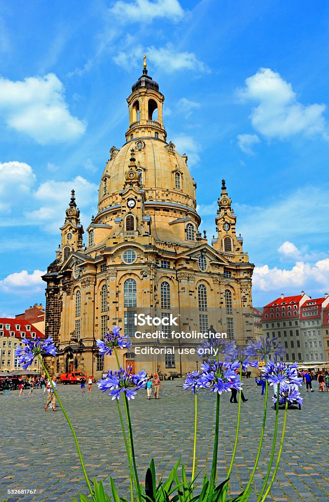 Dresden Frauenkirche - Lizenzfrei 2015 Stock-Foto