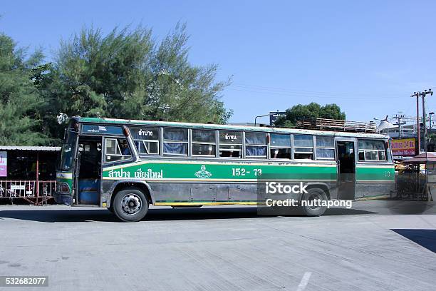Greenbus Company Bus Route Lampang And Chiangmai Stock Photo - Download Image Now - 2015, Asia, Bangkok
