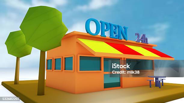 Mini 24hour Commerce Stock Photo - Download Image Now - 2015, 24-7, Boutique