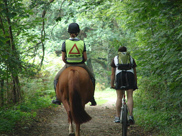 riders - bridle path fotos fotografías e imágenes de stock