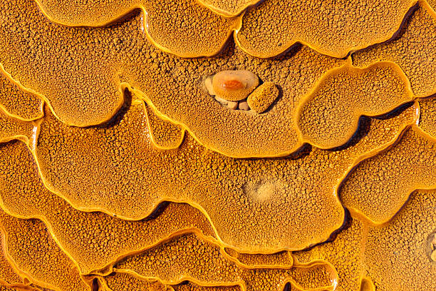 istock Abstract  natural mineral formations at a geothermal site.Morocco, Africa 532687221