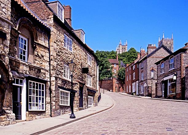 pente raide, lincoln. - steep photos et images de collection