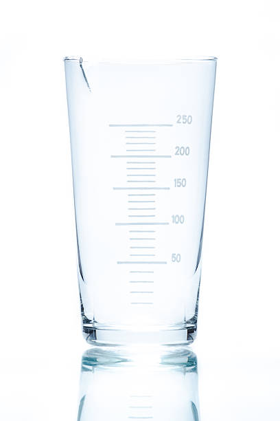 istock Temperature resistant conical beaker for measurements 250ml 532702707