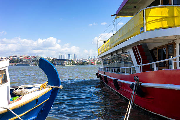 istock The ships are at a mooring 532704383