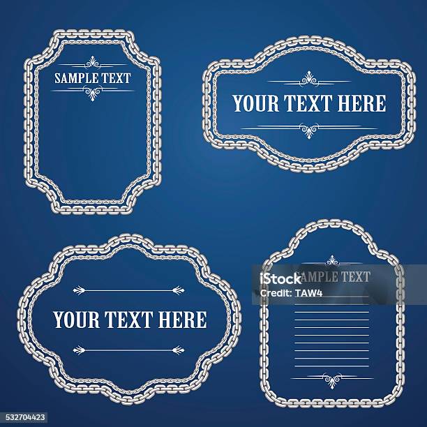 Chain Border Stock Illustration - Download Image Now - Border - Frame ...