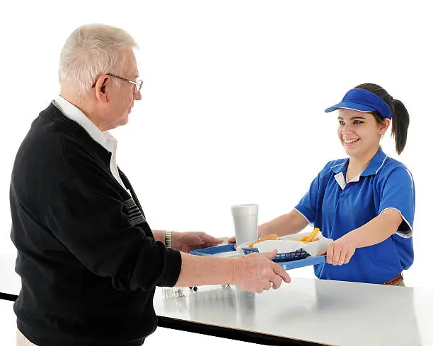 Photo of Counter Girl Serving