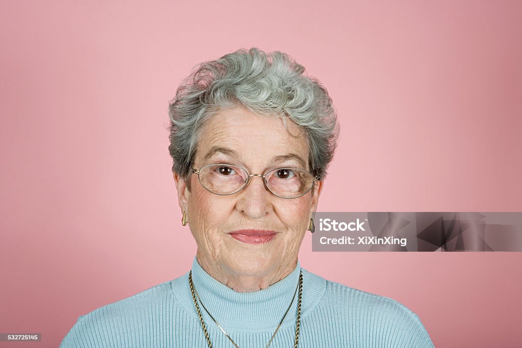 Portrait of a senior adult woman Senior Women Stock Photo
