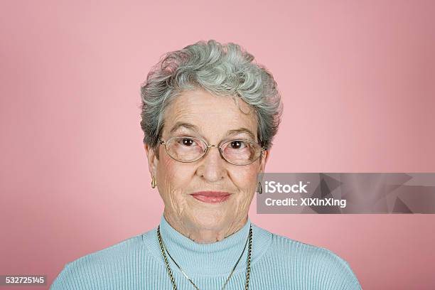 Portrait Of A Senior Adult Woman Stock Photo - Download Image Now - Senior Women, Portrait, Human Face