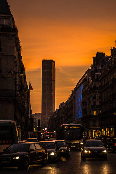 Tour Montparnasse in Paris, France.