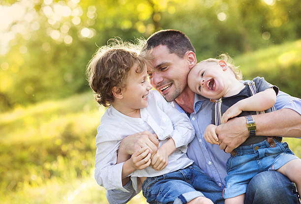 istock Little boys with their dad 532726333