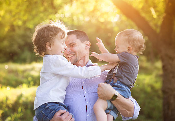 istock Little boys with their dad 532726335