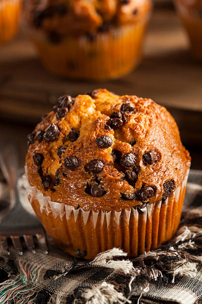 istock Homemade Chocolate Chip Muffins 532728465